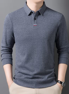 Men's Long Sleeve Polo Shirt