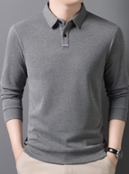 Men's Long Sleeve Polo Shirt