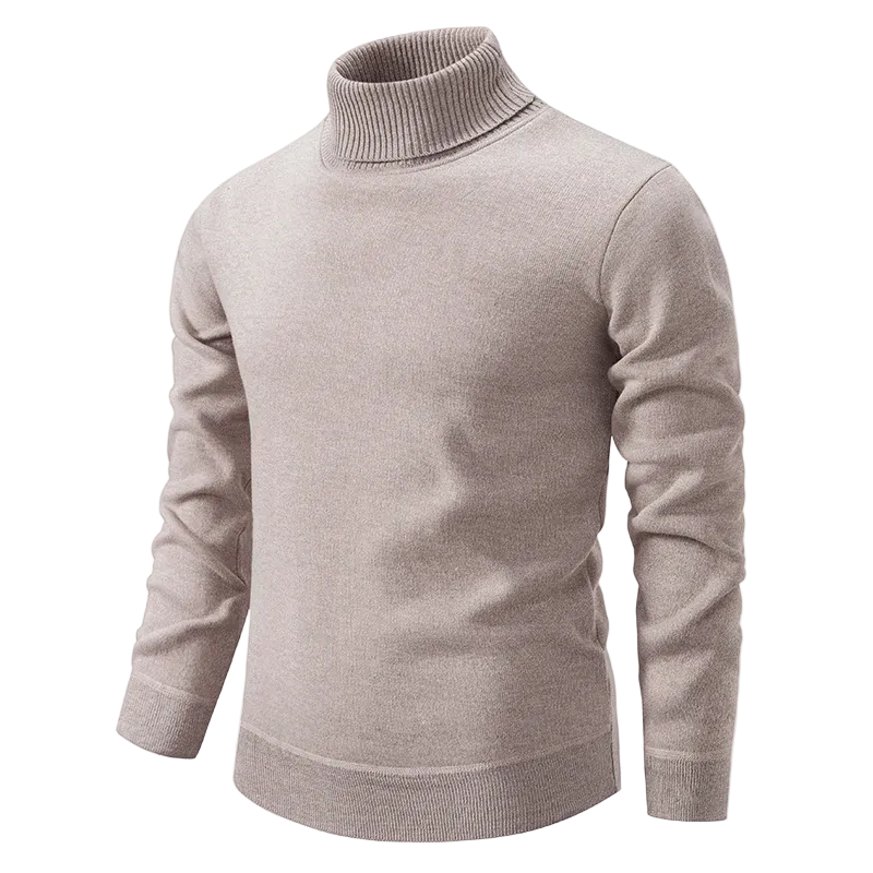 Men's Long Sleeve Turtleneck Sweater