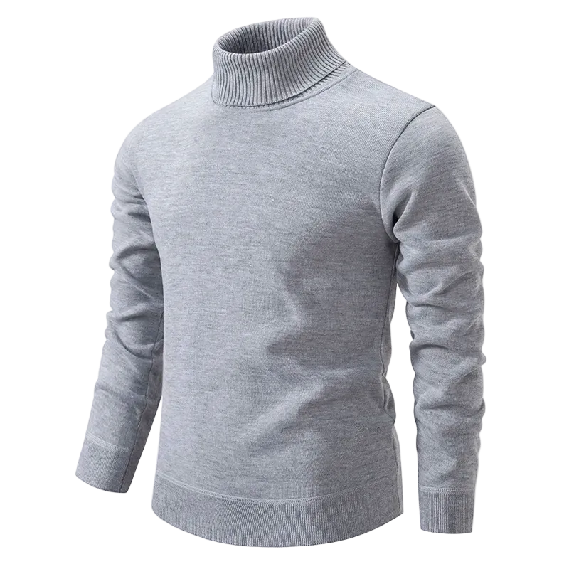 Men's Long Sleeve Turtleneck Sweater