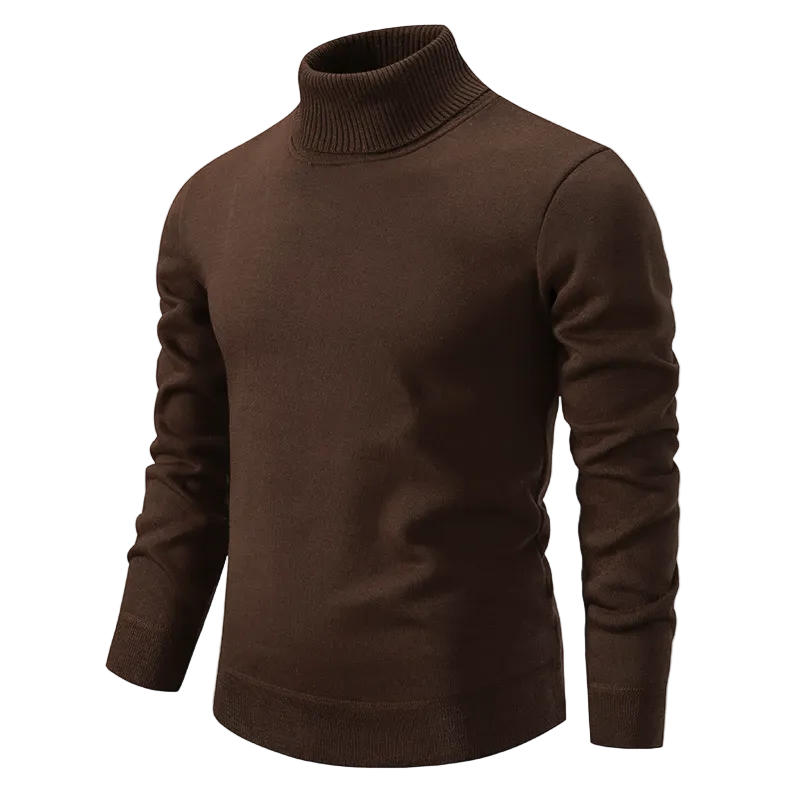 Men's Long Sleeve Turtleneck Sweater