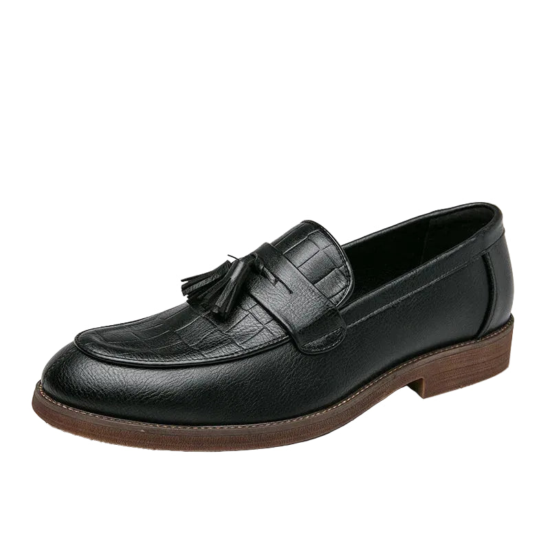Men's Low Heel Slip-On Loafers