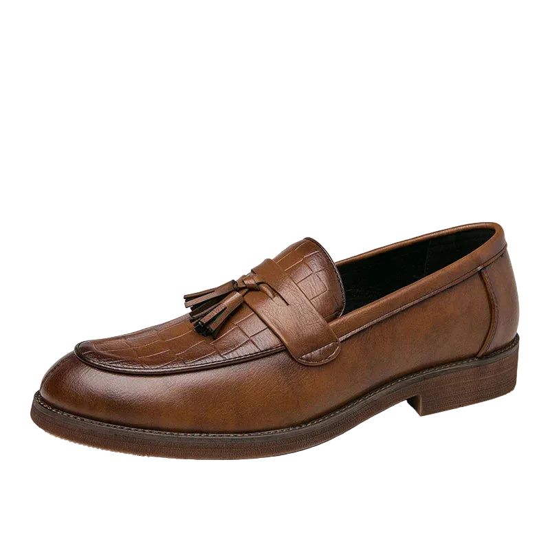 Men's Low Heel Slip-On Loafers