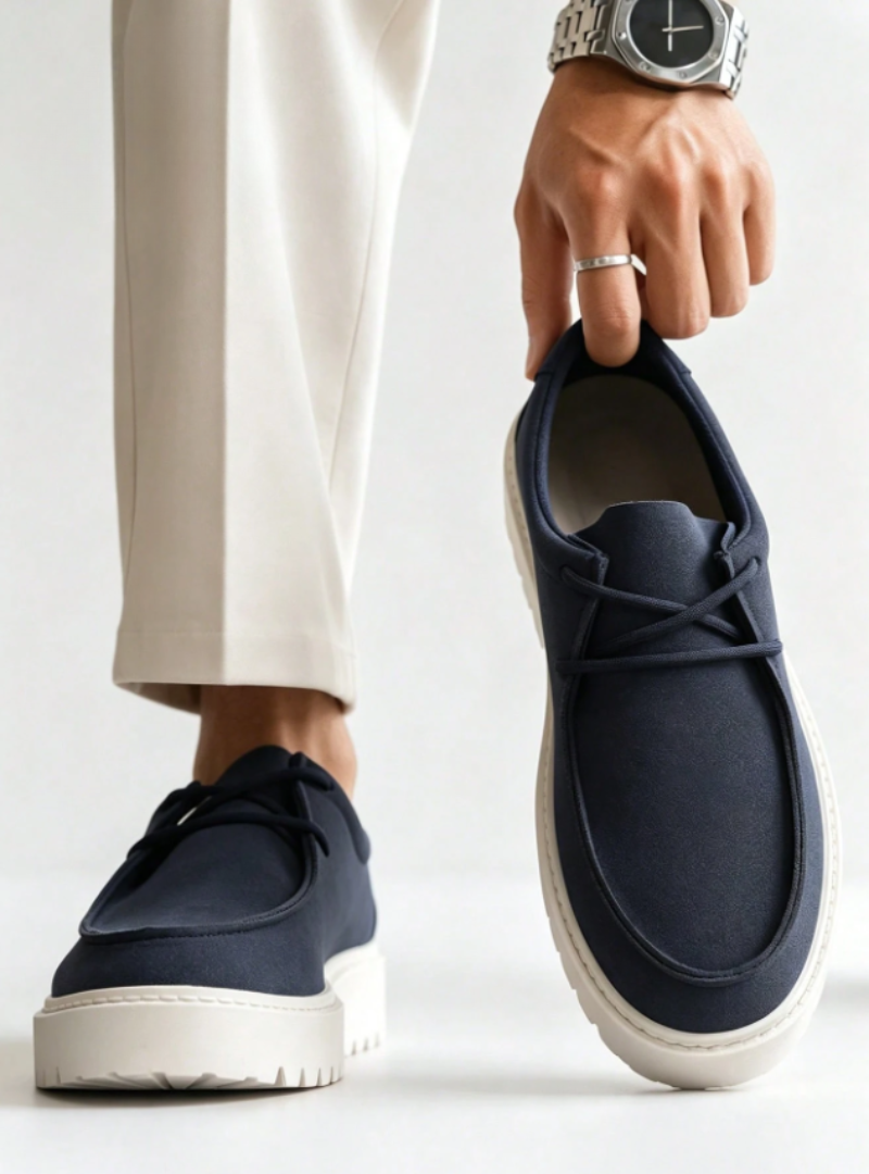 Men's Lug Sole Penny Loafers
