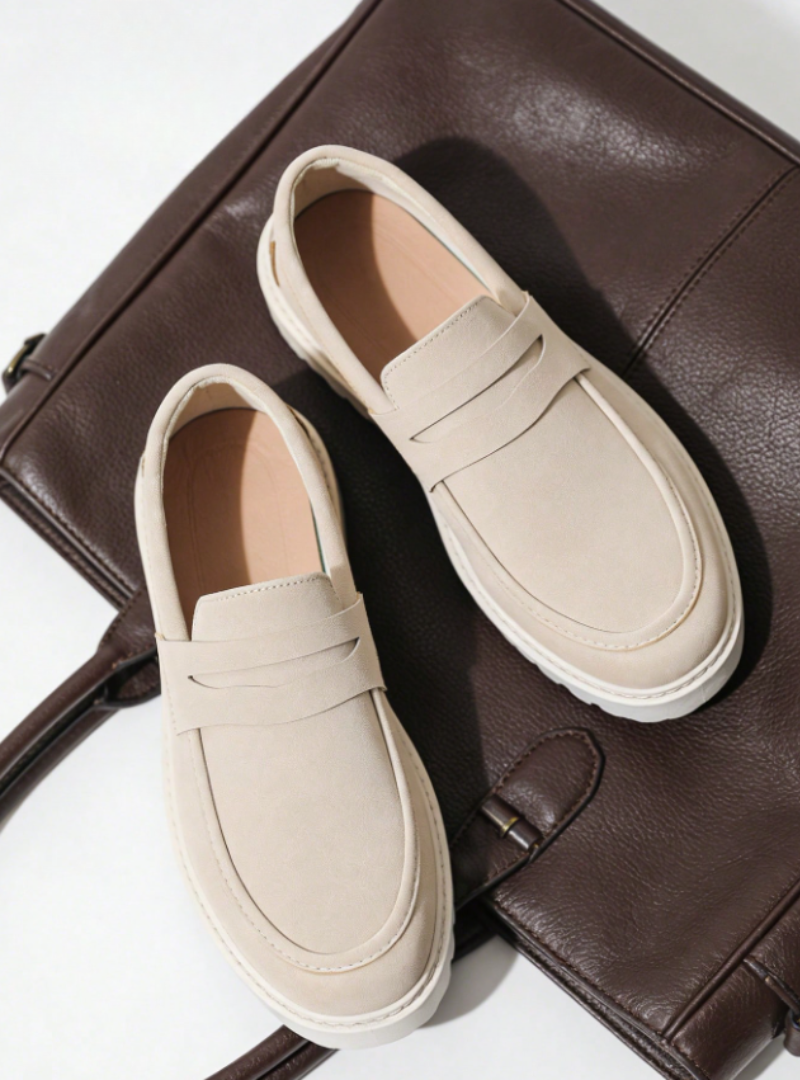 Men's Lug Sole Penny Loafers