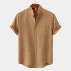 Men's Mandarin Collar Shirt