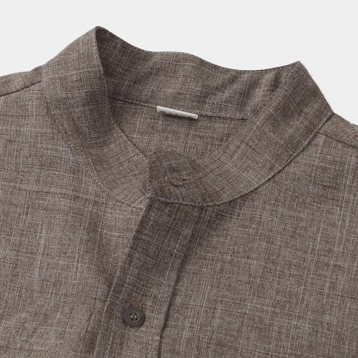 Men's Mandarin Collar Shirt