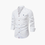 Men's Mandarin Shirt and Shorts Set