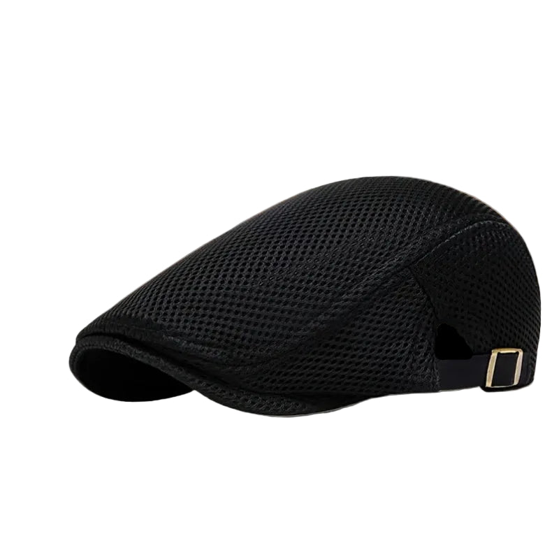 Men's Mesh Flat Cap