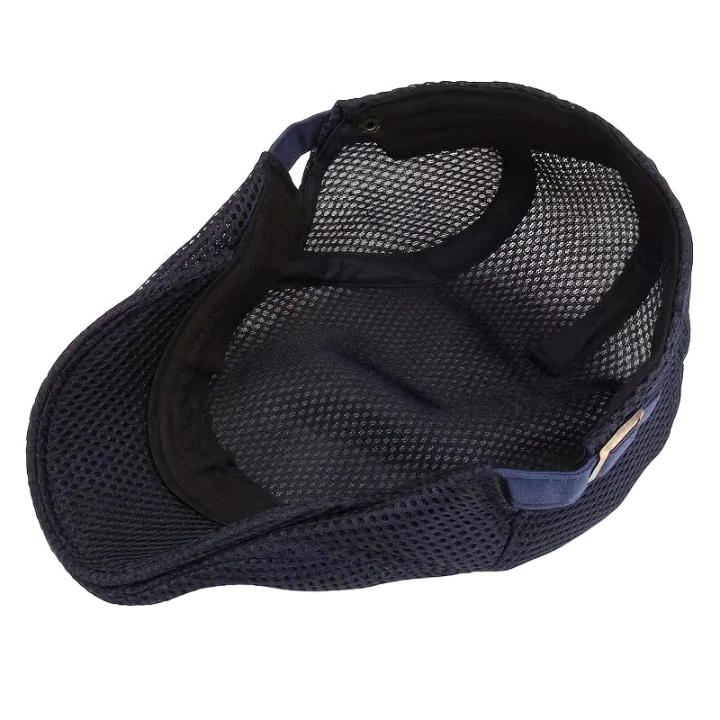 Men's Mesh Flat Cap