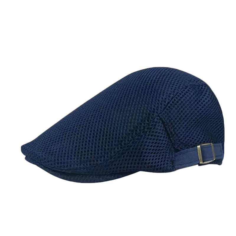 Men's Mesh Flat Cap