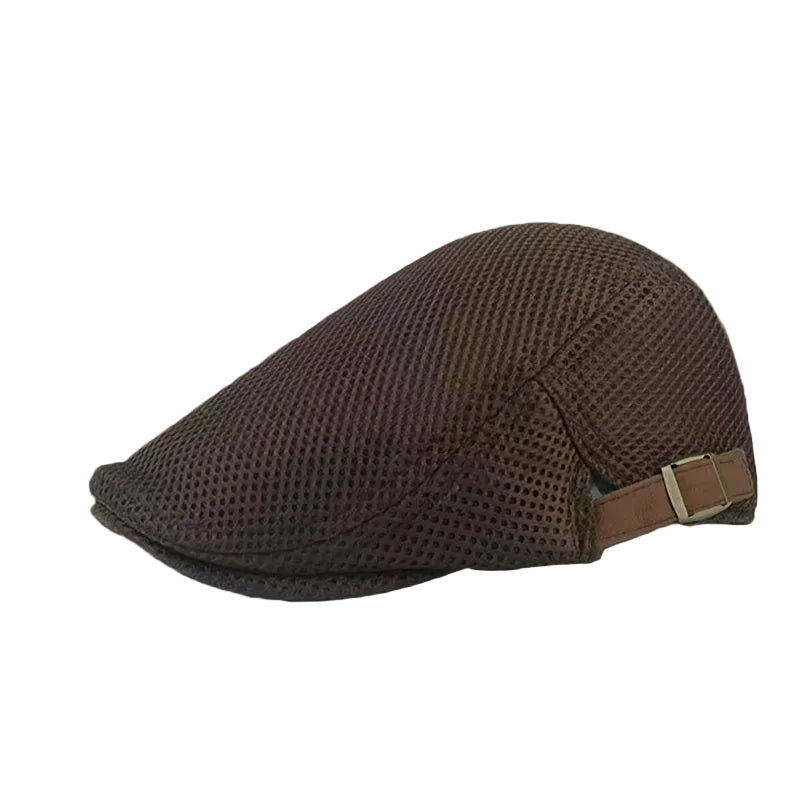 Men's Mesh Flat Cap