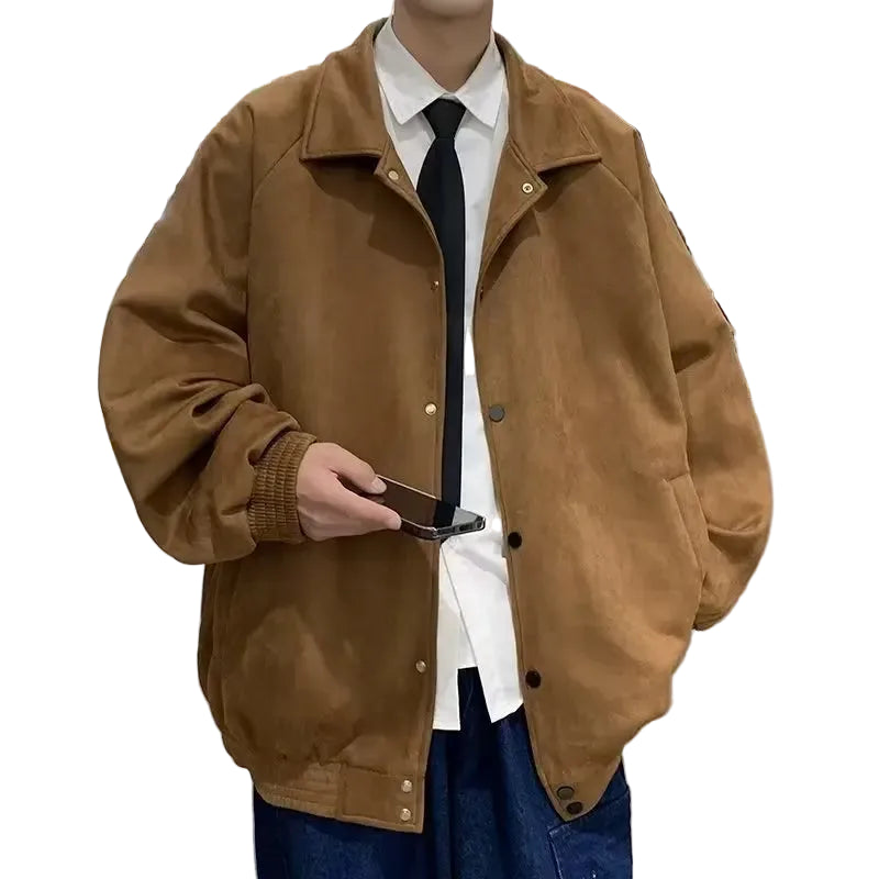 Men's Minimal Button Jacket