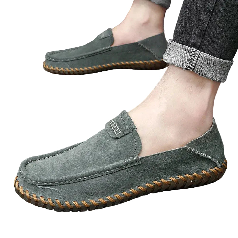Men's Moc Toe Slip-On Loafers