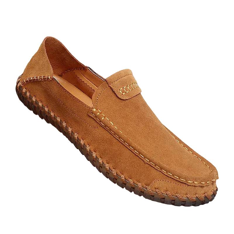 Men's Moc Toe Slip-On Loafers