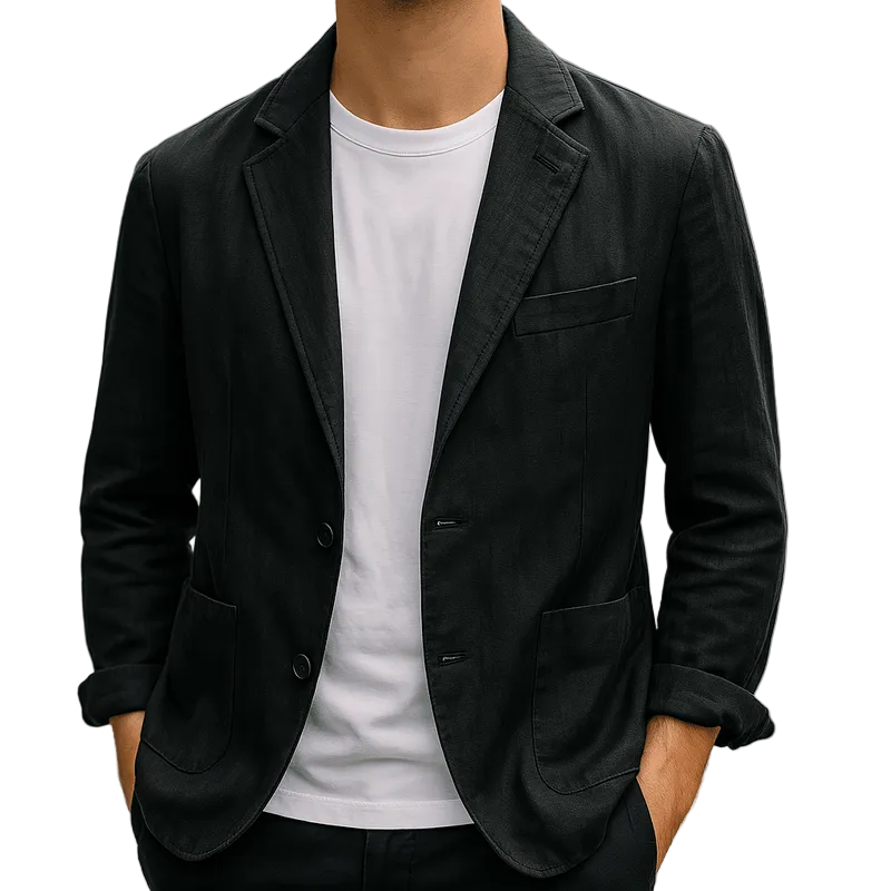 Men's Notch Lapel Blazer