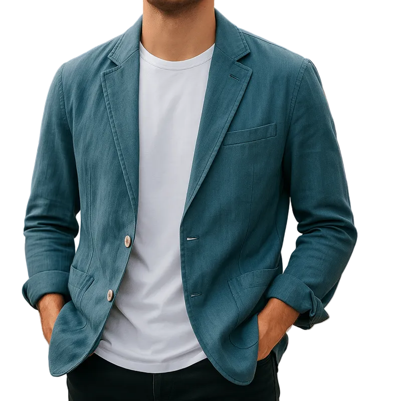 Men's Notch Lapel Blazer