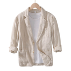 Men's Notched Lapel Blazer