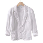 Men's Notched Lapel Blazer