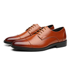 Men's Open Lace-up Derby Shoes