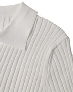 Men's Open Placket Polo Shirt