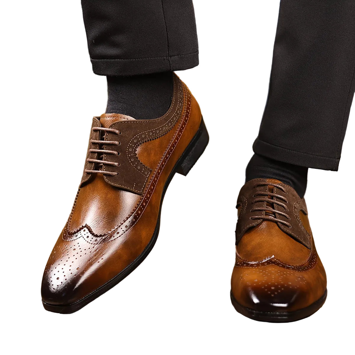 Men's Opening Detail Lace Shoes