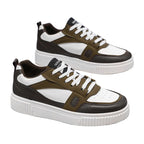 Men's Panel Detail Lace Sneakers