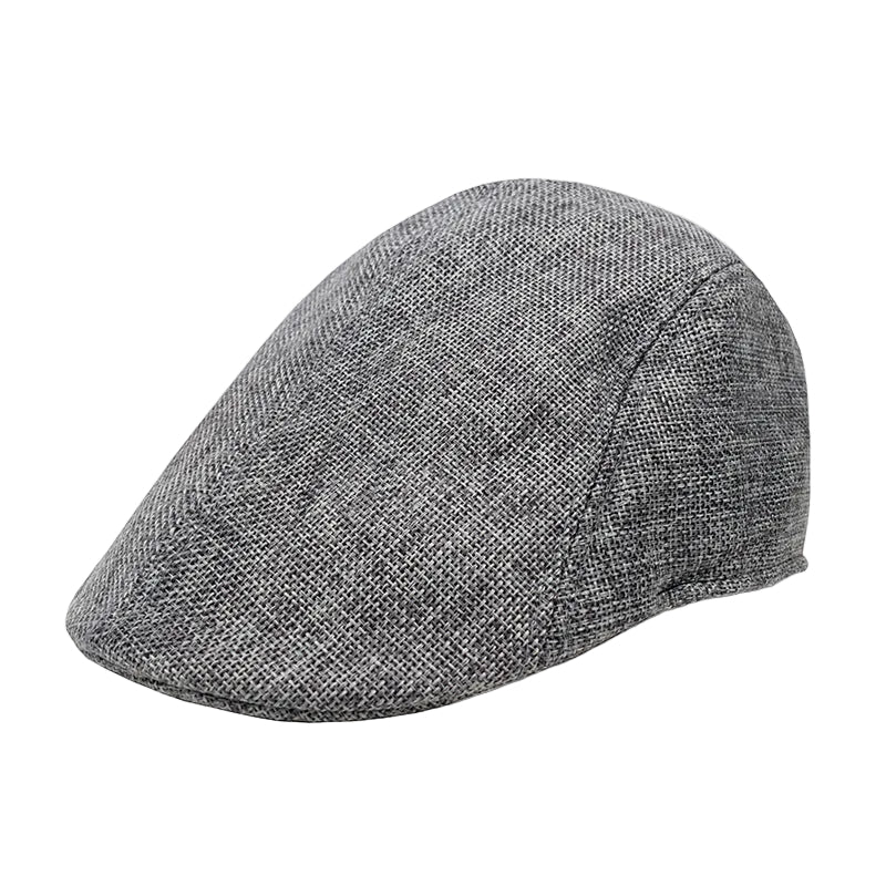 Men's Paneled Flat Cap