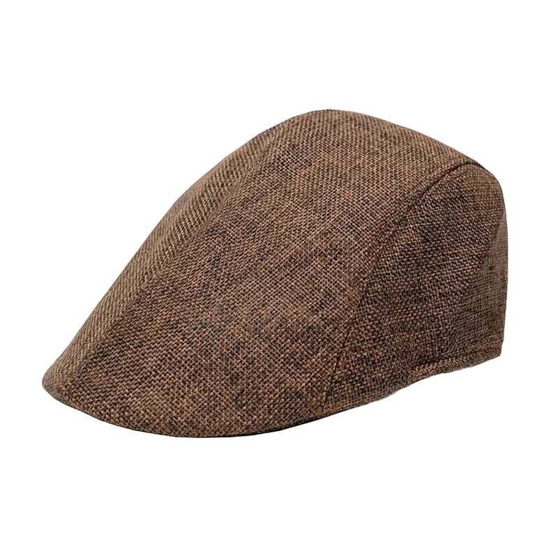 Men's Paneled Flat Cap