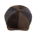 Men's Patchwork Newsboy Cap