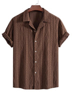 Men's Pattern Button Shirt