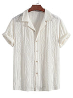 Men's Pattern Button Shirt