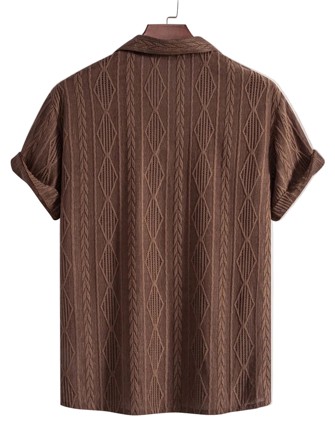 Men's Pattern Button Shirt