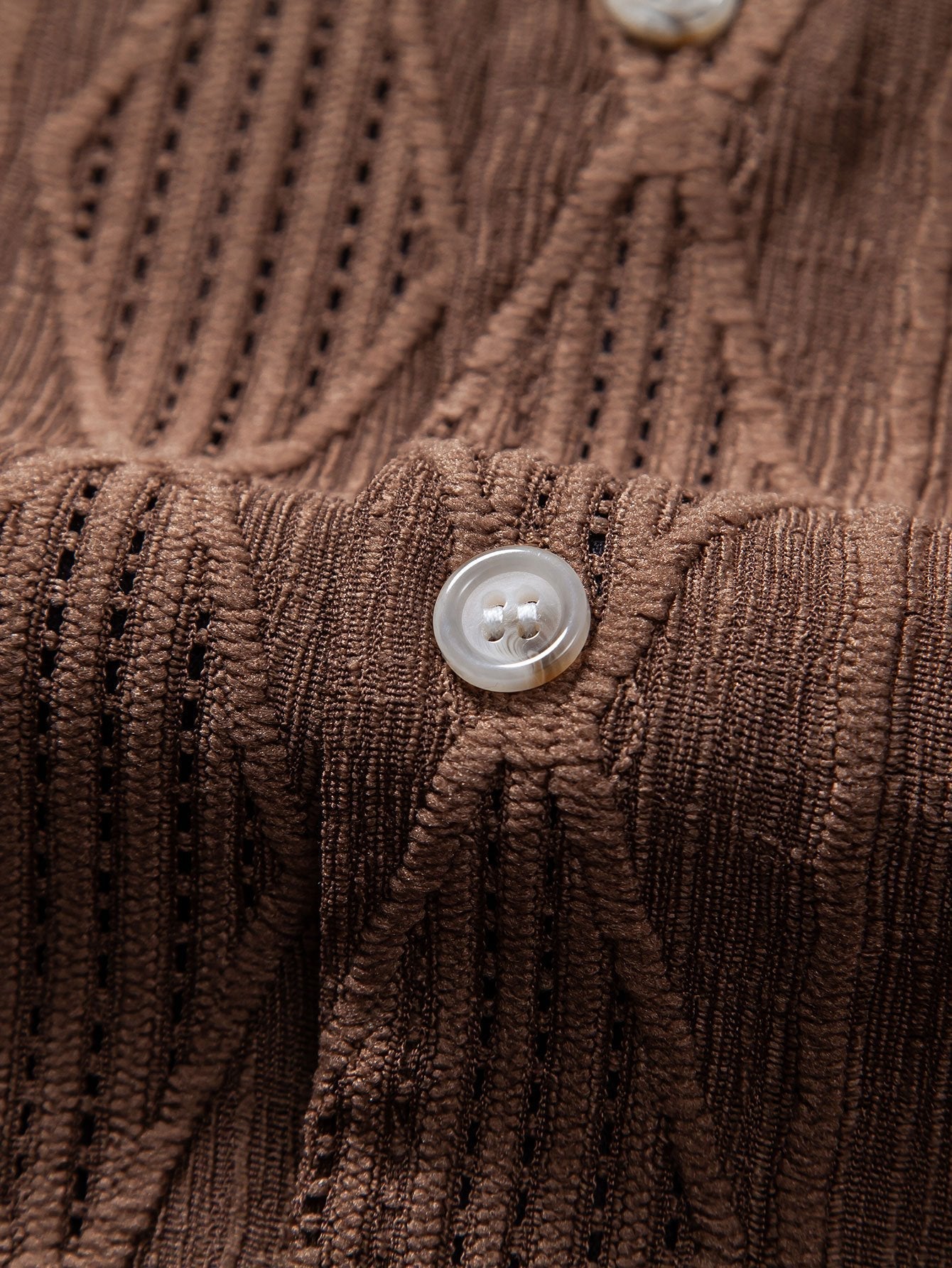 Men's Pattern Button Shirt