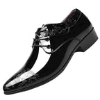 Men's Pattern Lace Shoes