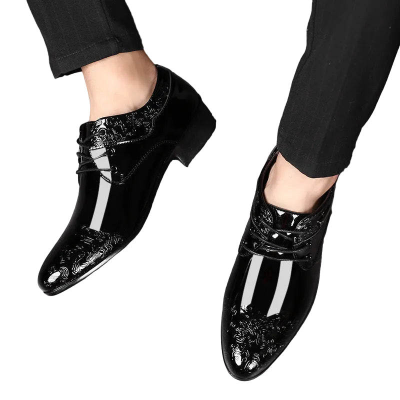 Men's Pattern Lace Shoes