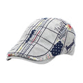 Men's Patterned Flat Cap