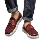 Men's Penny Slip-On Strap Loafer