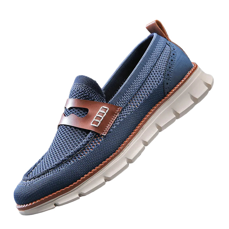 Men's Perforated Detail Loafers