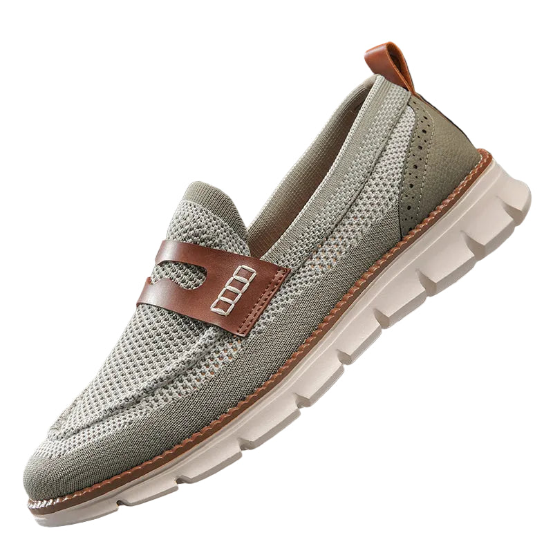 Men's Perforated Detail Loafers