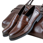 Men's Perforated Front Loafers