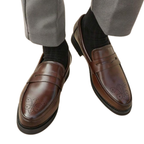 Men's Perforated Front Loafers