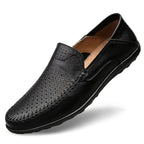 Men's Perforated Slip-On Loafers