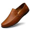 Men's Perforated Slip-On Loafers