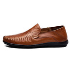 Men's Perforated Slip-On Loafers