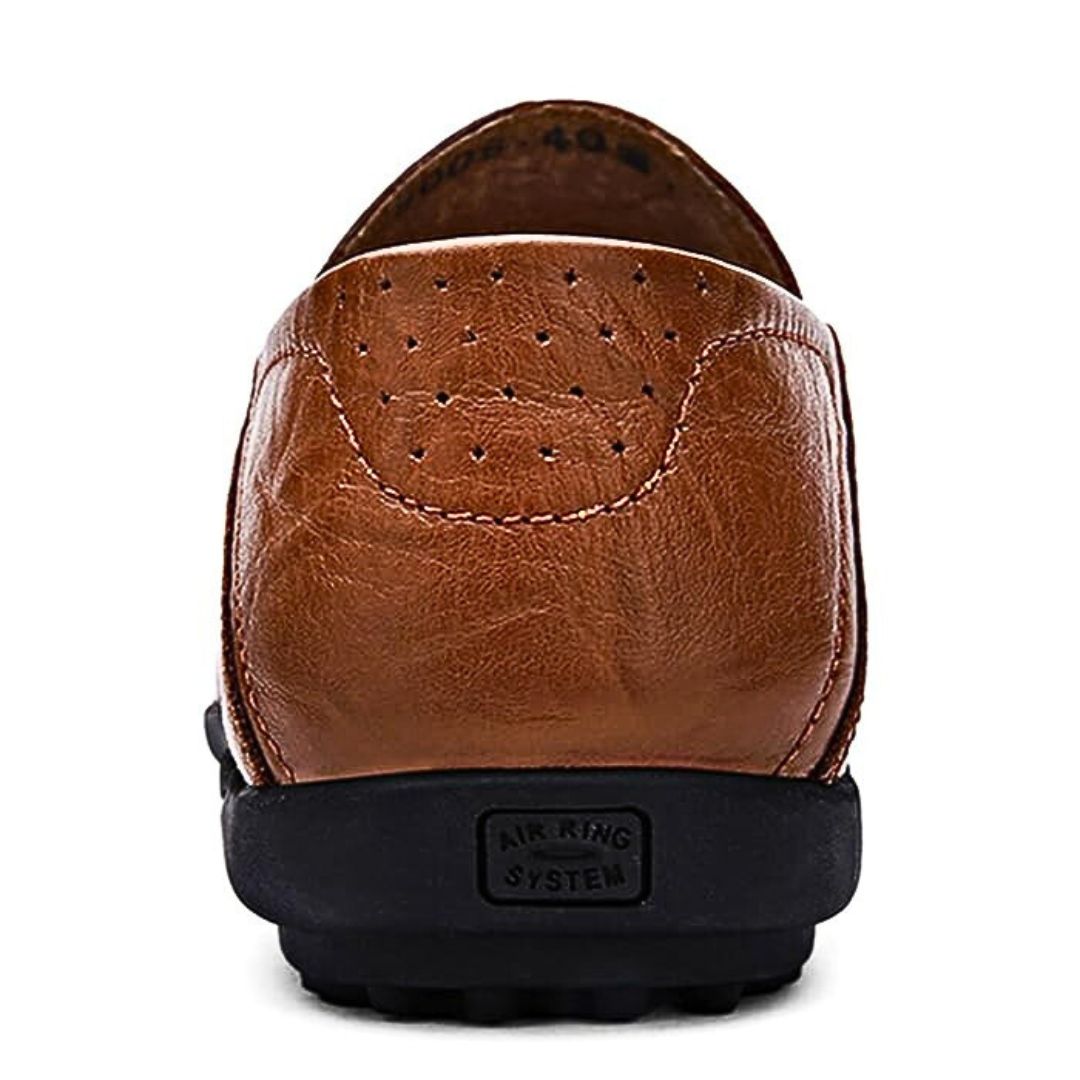 Men's Perforated Slip-On Loafers