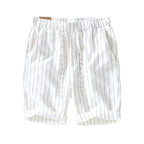 Men's Pinstripe Drawstring Shorts
