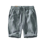 Men's Pinstripe Drawstring Shorts