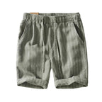 Men's Pinstripe Drawstring Shorts