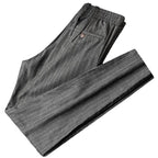 Men's Pinstripe Drawstring Trousers